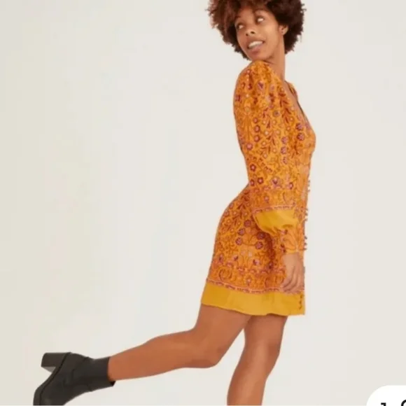 Urban Outfitters Womens Longsleeve Mini Dress - Picture 3 of 15